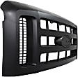 Grille, Textured Black, For Models Without Chrome Package