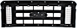 Grille, Textured Black, For Models Without Chrome Package