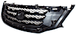 Grille, Painted Black, 6 Cyl., 3.5L Engine, CAPA CERTIFIED