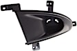 Front, Driver Side Fog Light Trim, Primed