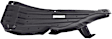 Front, Driver Side Engine Splash Shield