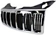 Grille Assembly, Chrome Shell With Black Insert CAPA CERTIFIED