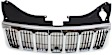 Grille Assembly, Chrome Shell With Black Insert CAPA CERTIFIED