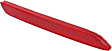 Rear, Passenger Side Bumper Reflector,, CAPA Certified