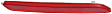 Rear, Passenger Side Bumper Reflector,, CAPA Certified
