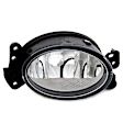 Front, Passenger Side Fog Light, With Bulb, Halogen, With HID Headlights, CAPA CERTIFIED
