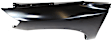 Front, Driver Side Fender, With Molding Holes