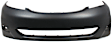 Front Primed Bumper Cover, Without Parking Aid Sensor Holes, CAPA Certified