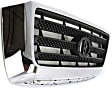 Grille Assembly, Chrome Shell With Primed Insert