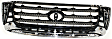 Grille Assembly, Chrome Shell With Primed Insert