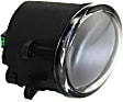 Front, Passenger Side Halogen Fog Light, With bulb(s), CAPA CERTIFIED