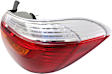Passenger Side Tail Light, without Bulb, Halogen, Amber, Clear and Red Lens, Base/Limited/SE Models, CAPA CERTIFIED