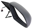 Passenger Side Mirror, Power Adjust, Manual Folding, Heated, Light textured, No Signal Light, No Memory, With Puddle Light, No Auto-Dimming, No Blind Spot Feature, Base Model