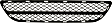 Front Bumper Grille, Primed