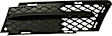 Front, Driver Side, Outer Bumper Grille, Primed