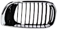 Grille Assembly, Chrome Shell With Primed Insert
