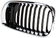 Grille Assembly, Chrome Shell With Primed Insert
