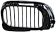 Grille Assembly, Chrome Shell With Primed Insert