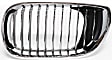 Driver Side Grille Assembly, Chrome, Grille