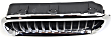 Base Driver Side Grille Chrome Shell with Primed Insert