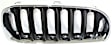 Grille Assembly, Chrome Shell With Black Insert