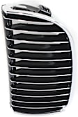 Grille Assembly, Primed Shell With Chrome Insert