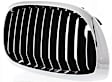 Passenger Side Grille Chrome Shell with Primed Insert
