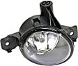 Front, Passenger Side Halogen Fog Light, With bulb(s)