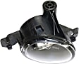 Front, Passenger Side Halogen Fog Light, With bulb(s)