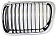 Grille Assembly, Chrome Shell With Primed Insert