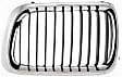 Grille Assembly, Chrome Shell With Primed Insert