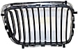Grille Assembly, Chrome Shell With Primed Insert