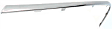 Rear, Passenger Side Bumper Trim, Chrome