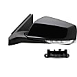 Driver Side Mirror, Power, Manual Folding, Heated, Paintable, In-housing Signal Light, No Memory, With Puddle Light, No Auto-Dimming, No Blind Spot Feature, Without SOS