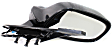 Passenger Side Mirror, Power, Manual Folding, Heated, Paintable, No Signal Light, No Memory, No Puddle Light, No Auto-Dimming, No Blind Spot Feature