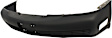 Front Primed Bumper Cover, Base/DHS Models, Without Fog Light Holes, CAPA CERTIFIED