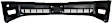 Front Primed Bumper Cover, Base/DHS Models, Without Fog Light Holes, CAPA CERTIFIED