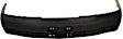 Front Primed Bumper Cover, Base/DHS Models, Without Fog Light Holes, CAPA CERTIFIED