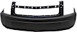 Front Primed Bumper Cover, LS Model, Without Fog Light Holes, CAPA CERTIFIED