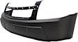 Front Primed Bumper Cover, LS Model, Without Fog Light Holes, CAPA CERTIFIED