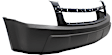 Front Primed Bumper Cover, LS Model, Without Fog Light Holes, CAPA CERTIFIED