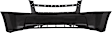 Front Primed Bumper Cover, LS Model, Without Fog Light Holes, CAPA CERTIFIED
