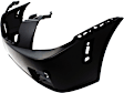 Front Primed Bumper Cover, With Holes For Air Dam, Signal And Side Marker