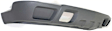 Front Valance, Air Deflector, Charcoal Black, For Models With Towing Package and Without Fog Lights, CAPA CERTIFIED