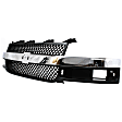 Grille Assembly, Gray Shell and Insert, For Models with Composite Headlights, CAPA Certified