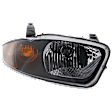Passenger Side Headlight, with Bulb, Halogen, Clear Lens, 4 Cyl., 2.2L Engine