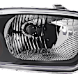 Passenger Side Headlight, with Bulb, Halogen, Clear Lens, 4 Cyl., 2.2L Engine