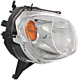 Passenger Side Headlight, with Bulb, Halogen, Clear Lens, CAPA Certified