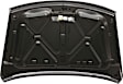 Hood, Steel, Primed, Old Body Style, CAPA CERTIFIED