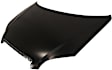 Hood, Steel, Primed, 4 Cyl., 1.6L Engine, Sedan, CAPA Certified